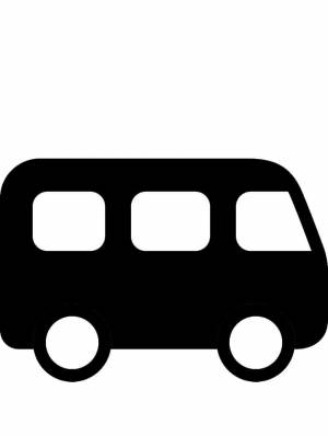 Трафареты Автобуса