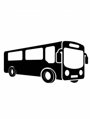 Трафареты Автобуса