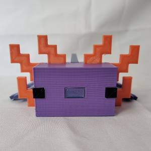 Бесплатный STL файл MINECRAFT AXOLOTL ・Шаблон для 3D-печати для загрузки・Cults