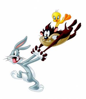 Bugs Bunny,Taz, Tweety