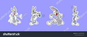 Bugs Bunny Character Looney Tunes Set