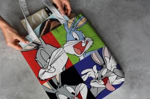 Сумка шоппер с пкроликом Bugs Bunny