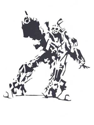 Трафареты Бамблби