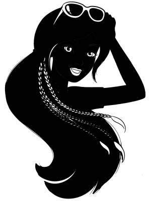 Трафареты Барби