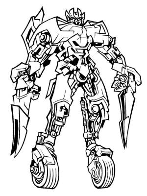 Картинка бамблби раскраска