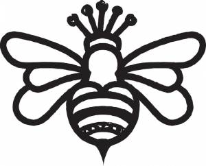 Логотип шмеля и векторные шаблоны символов