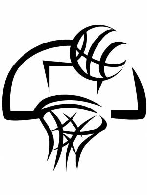 Трафареты Баскетбол