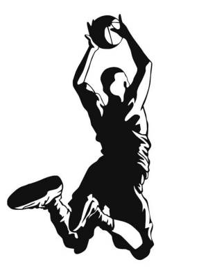 Трафареты Баскетбол