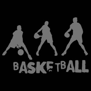 Трафарет Игроки баскетбола