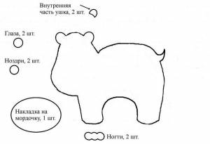 Оригами бегемот со схемой