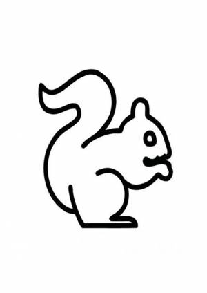 Трафареты Белки