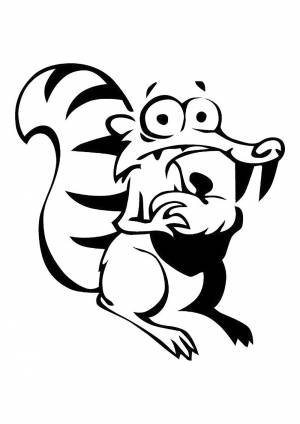 Трафареты Белки