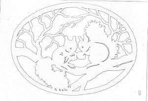 Вырезание из бумаги