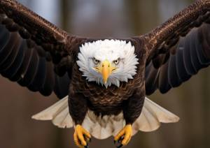 Белоголовый орлан  haliaeetus leucocephalus