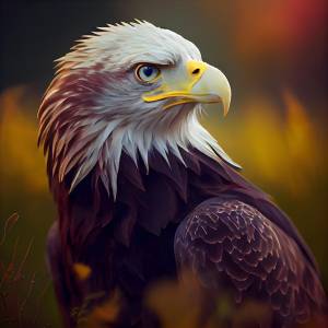 Белоголовый орлан haliaeetus leucocephalus