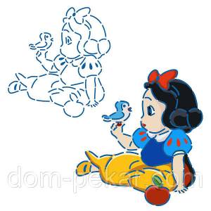 Белоснежка трафарет для пряников 9,5*8,8 см