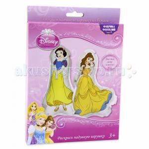 Disney Набор для раскрашивания надувных игрушек из бумаги Белоснежка и Бэлль