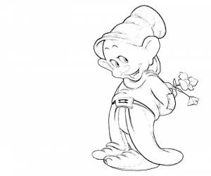 Вытынанка белоснежка и гномы