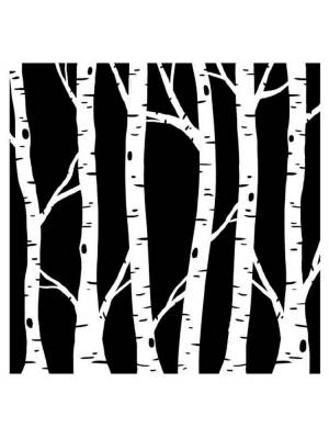 Трафареты Березы