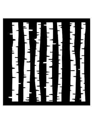 Трафареты Березы