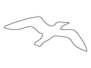 Трафареты Чайки