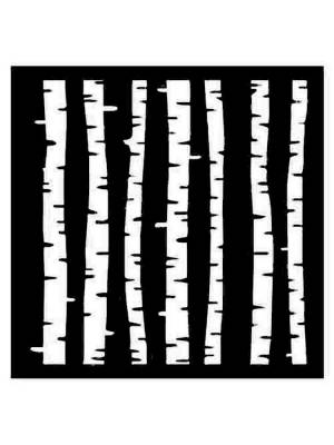 Трафареты Березы