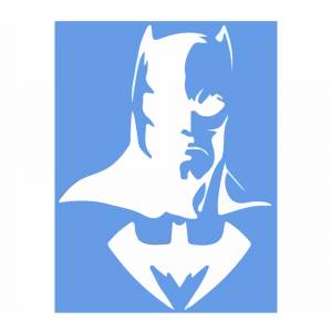 Многоразовый трафарет для тату «Бэтмен»