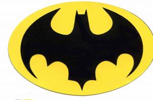 Трафарет бэтмен