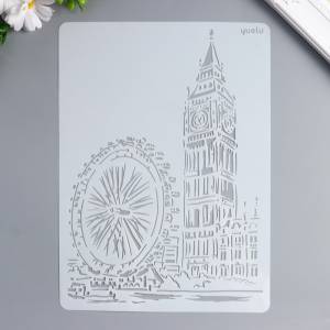 Трафарет Биг-Бен