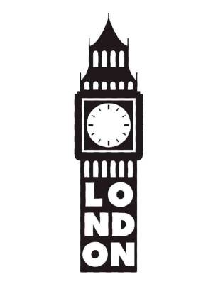 Трафареты Биг-Бен