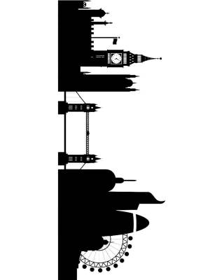 Трафареты Биг-Бен