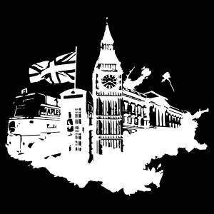 Наклейка Англия-Биг Бен