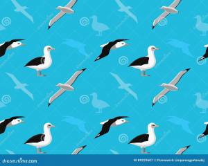 Обои альбатроса птицы иллюстрация вектора