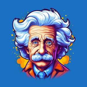 Иллюстрация альберта эйнштейна