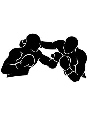 Трафареты Бокс