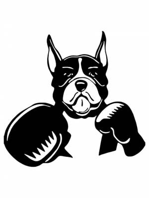 Трафареты Бокс