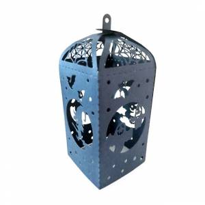 Новинка 2022, металлические Вырубные штампы для Хэллоуина, бокс с фонариками, трафареты для рукоделия, скрапбукинга, фотоальбома, тиснение, искусство