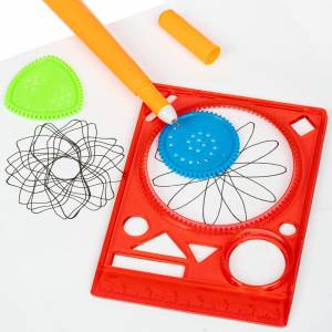 Обучающие игры Bondibon Спирограф-линейка