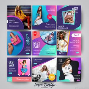 Шаблоны для соцсетей