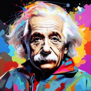 Портрет альберта эйнштейна wpap