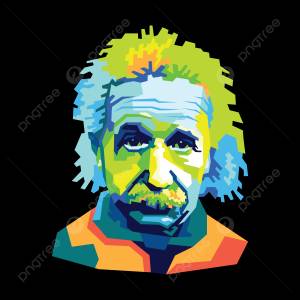 Альберт Эйнштейн поп арт иллюстрация PNG , Wpap, альберт эйнштейн, поп арт PNG картинки и пнг рисунок для й загрузки