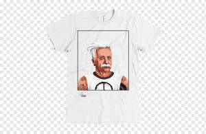 Альберт Эйнштейн Футболка Hipster Физика, Амит Шимони, футболка, белая, фотография png