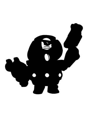 Трафареты Brawl Stars