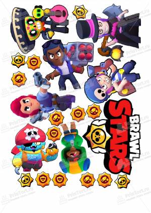 Картинка для торта Brawl stars