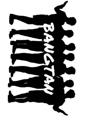 Трафареты BTS