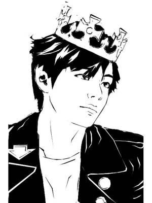 Трафареты BTS