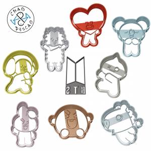 Файл STL Коллекционный набор BT21