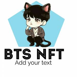 Шаблон BTS Drawing Chibi Fan Art, BTS Chibi, млекопитающее