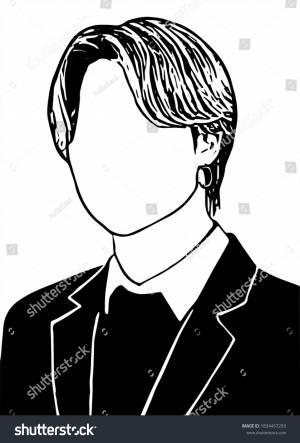 Fanart Silhouette Bts Member Image High