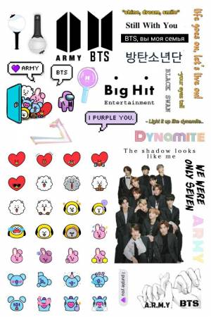 Распечатка BTS